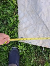 Used Sail 22ft X 8ft Head Sail Hank.