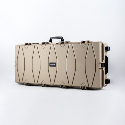 Double rifle case egg foamed - double,