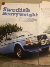 Volvo 240 Classic Car Mart Magazine Roadtest
