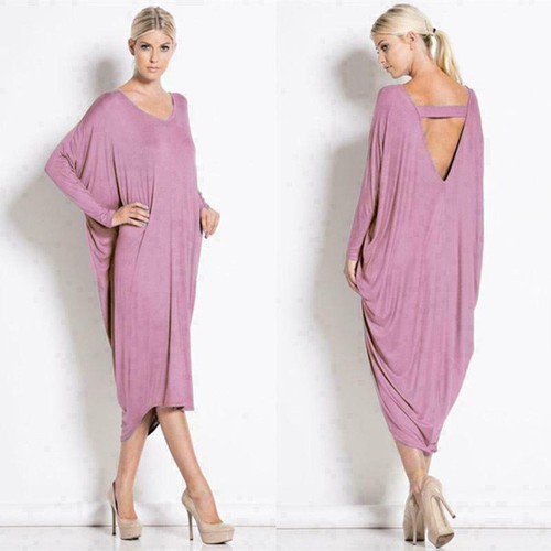 Womens long sleeve backless - long,