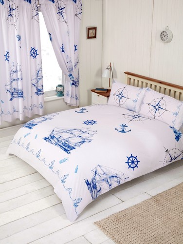 Nautical blue bedding - bedding, or