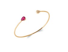 Open Bangle Bracelet In 18K