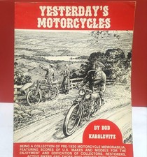 Yesterday's Motorcycles Book