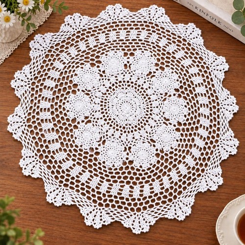 60cm white vintage hand - white,