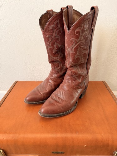Vintage brown tony lama - brown,