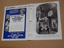 Nigel Patrick - How To Murder A Rich Uncle - 1957 UK Film Campaign Sheet