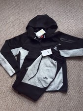 Black And Grey Tech Fleece S