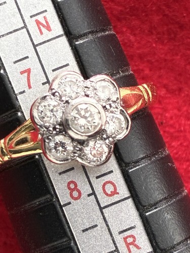 Karat diamond ring size - 18,