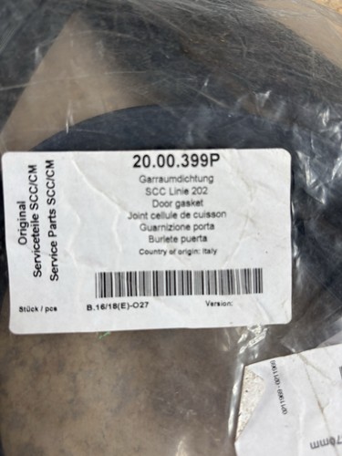 Rational door gasket scc - rational, cm