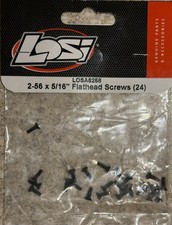 Vintage Losi 2-56 x 5/16" Flat