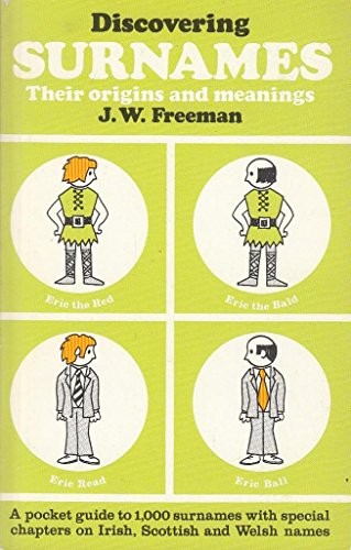 Discovering surnames freeman - surnames,,