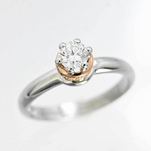 Damiani pt950 platinum k18pg - platinum,