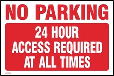 No Parking 24hr Access
