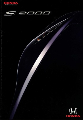 Catalogue honda s2000 - [catalogue],