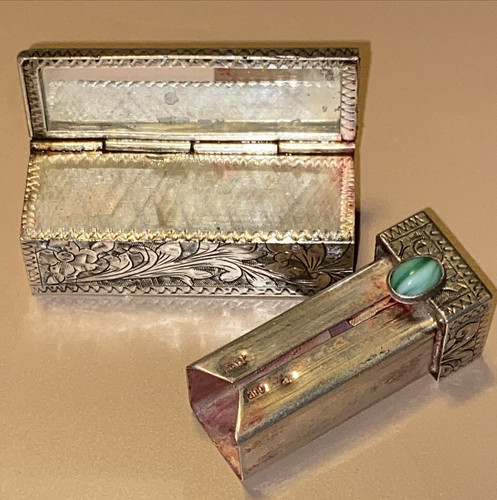 Vintage italian engraved 800 - italian,