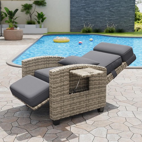 Outdoor rattan rocking chair - rattan,
