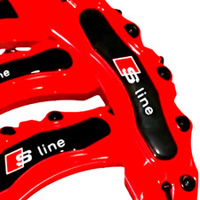 4x Brakes Caliper Covers Red