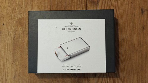 Georg jensen playing - georg, cards