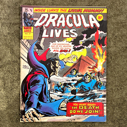 Marvel comics group dracula - comics,