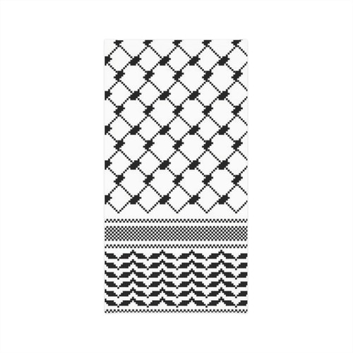 Palestine scarf pattern neck - palestine,