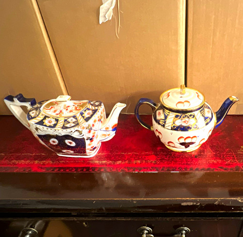 Imari teapots sadler - sadler, vintage