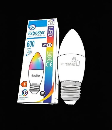 Smart wifi led candle light - smart,