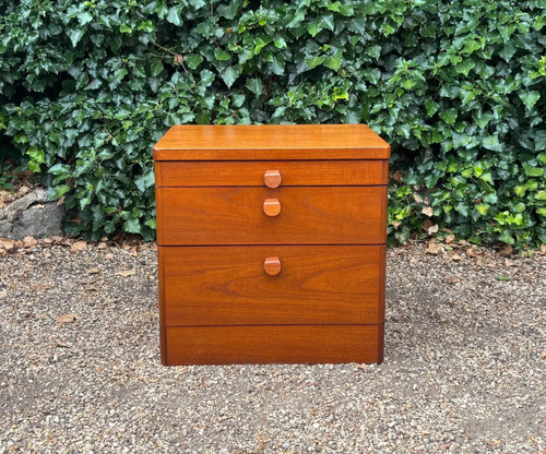 Vintage stag teak bedside - vintage,