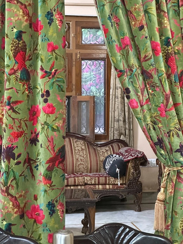 Cotton velvet living room - velvet,