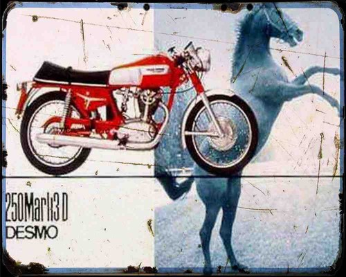 Ducati 250 mark metal - 3,