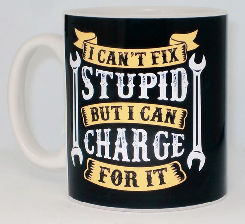 Can fix stupid charge for - stupid, it
