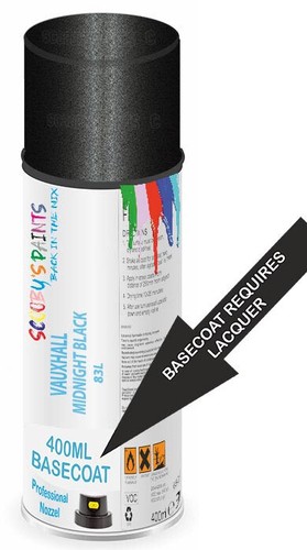 Basecoat aerosol for - for, vauxhall