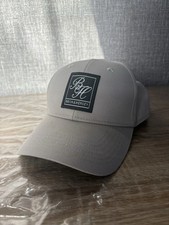 Beck & Hersey Baseball Cap Men's One Size Beige Embroidered Logo Casual Hat