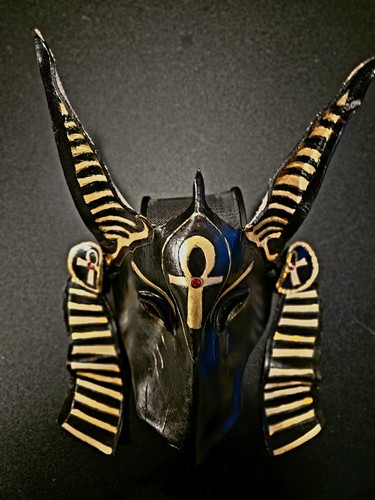 Egyptian cat mask headdress - egyptian,