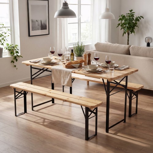 Folding picnic table with - picnic, 2