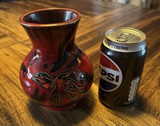 Anita Harris Turtle Vase, Perfect Condition, Signed In Gold.