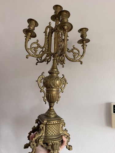 Candelabra antique french - candelabra,