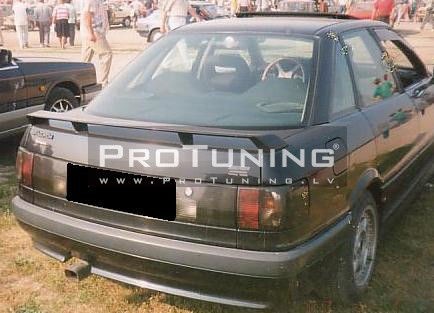 Rear trunk sport spoiler trim - trunk,