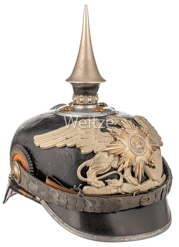 Bathing 1st ww2 pickelhaube - bathing,