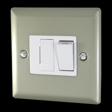 Volex Satin Chrome 45A Cooker
