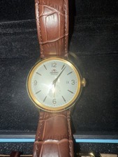 Orient Bambino Small Seconds Mechanical Champagne Dial Men’s Watch RA-AP0003S30B