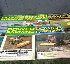POWER FARMING" Magazine Brochure Job Lot