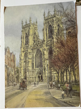 Vintage postcard -York Minster