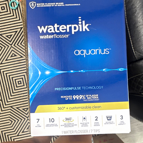 Waterpik aquarius water - waterpik,
