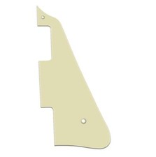 Gibson Compatible Les Paul '59 Pickguard Scratchplate 1-ply Light Cream