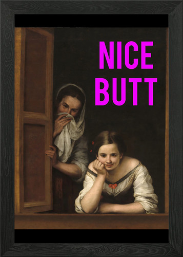 Nice butt renaissance framed - nice,