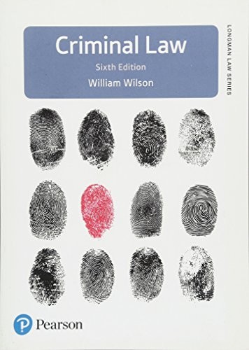 Criminal law longman - criminal,
