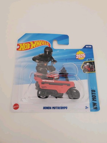 Hot wheels honda motocompo red - hot,