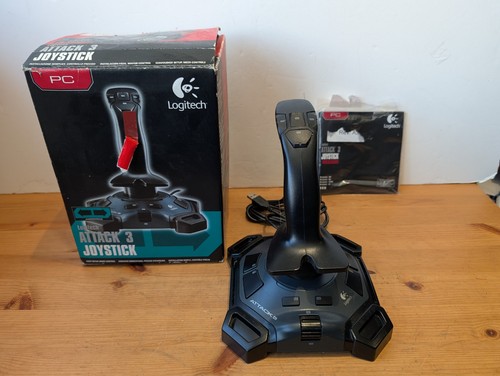 Logitech attack usb flight - 3,