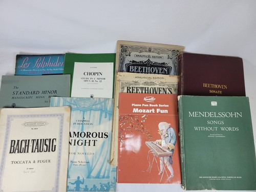 Piano keyboard organ scores - piano,