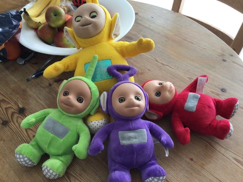 Teletubbies red green - x, red/